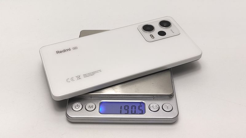 「Redmi Note 12 Pro 5G」のボディ軽量化が良い！