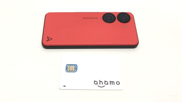 日本版「Zenfone 10」でドコモ「ahamo」SIMが使えるかチェック！APN設定は？