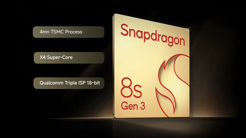 Snapdragon 8s Gen3搭載でハイエンドに迫るパフォーマンス