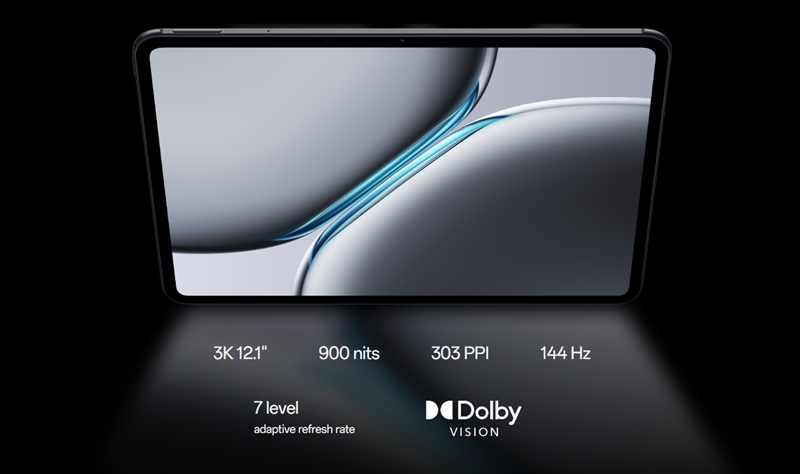 144Hz対応の12.1インチディスプレイ