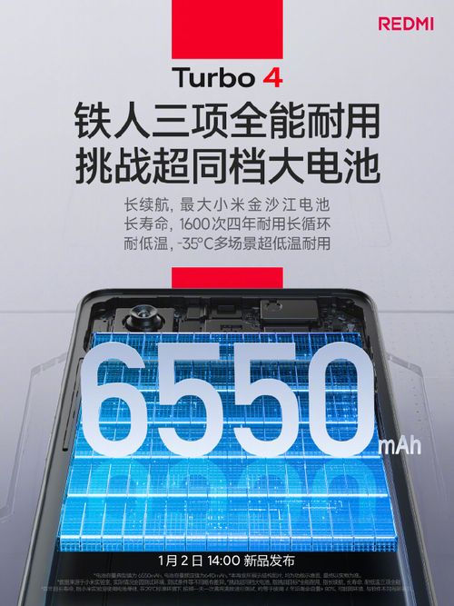 バッテリー容量は6550mAh