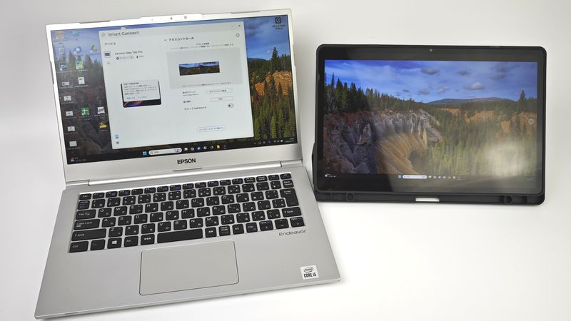 「Lenovo Idea Tab Pro」をWindowsノートパソコンのサブモニターとして使える