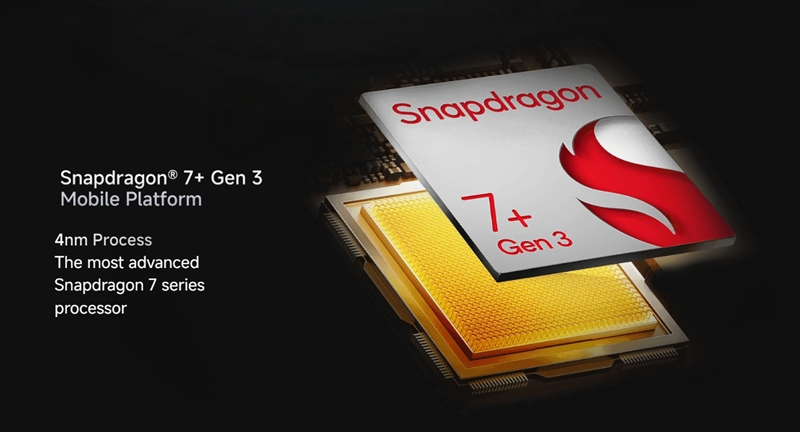 「Snapdragon 7+ Gen3」搭載でけっこうハイパフォーマンス！