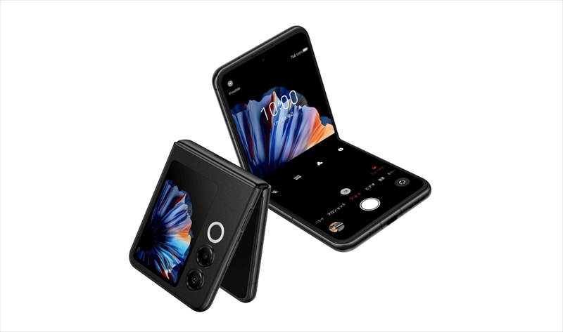 「nubia Flip 2」はDimensity 7300X搭載の縦型折りたたみスマホ！