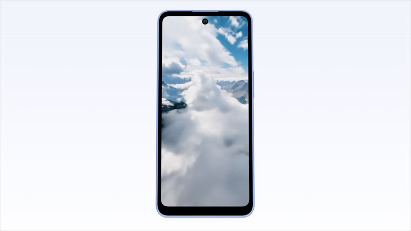 120Hz対応の約6.6インチ液晶ディスプレイ