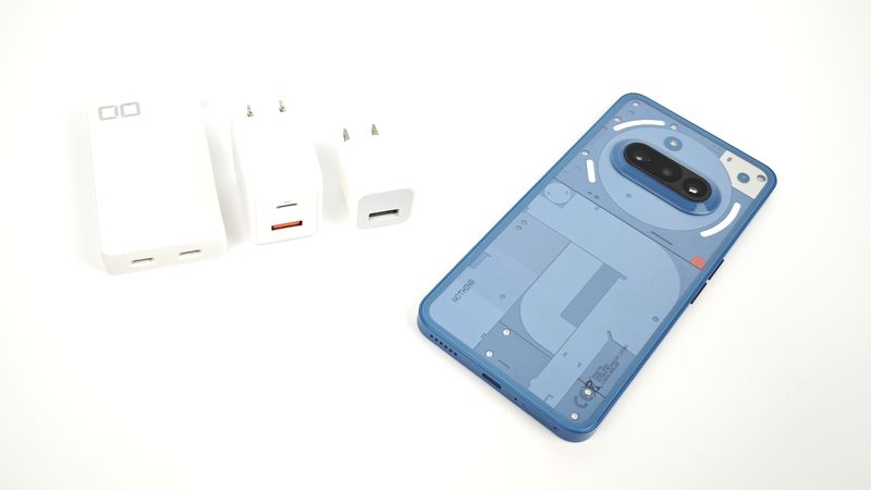 「Nothing Phone (3a)」実機で手持ちの急速充電器を使ってみた!