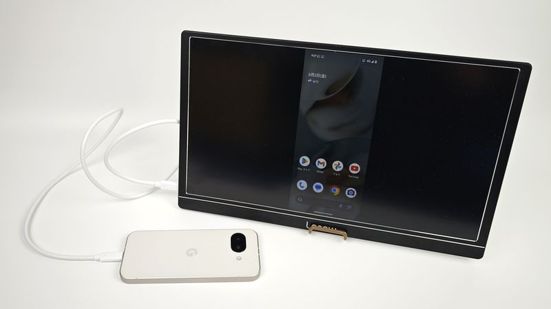 「Google Pixel 9a」はUSBポートからの映像出力に対応