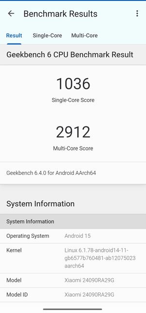 Geekbench 6のCPUベンチマークスコア！