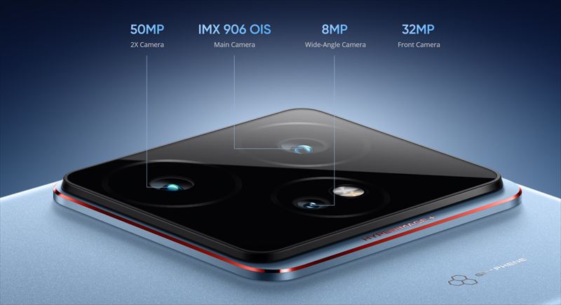 OIS対応のIMX906センサーカメラ搭載!望遠カメラあり!