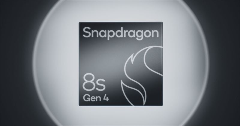 「Snapdragon 8s Gen4」搭載のハイパフォーマンス!