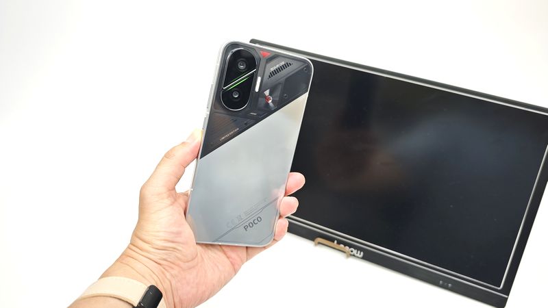 「POCO F7」実機でUSBポートから外部ディスプレイに映像出力できるかチェック!