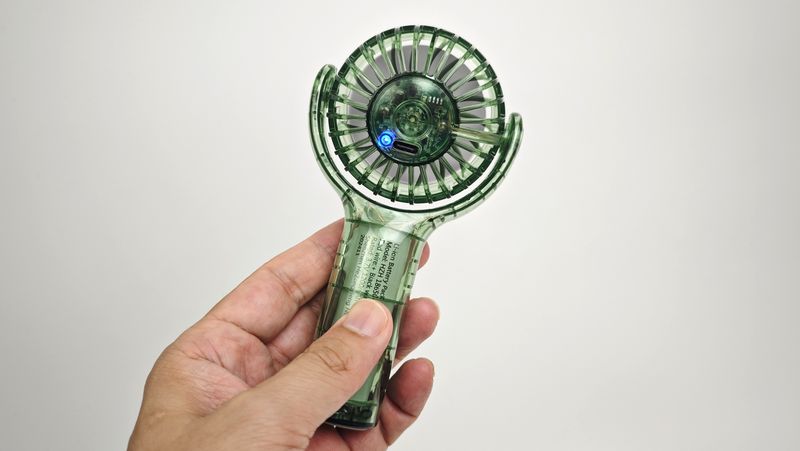 3段階の風量調節が可能！バッテリー持ちを紹介！