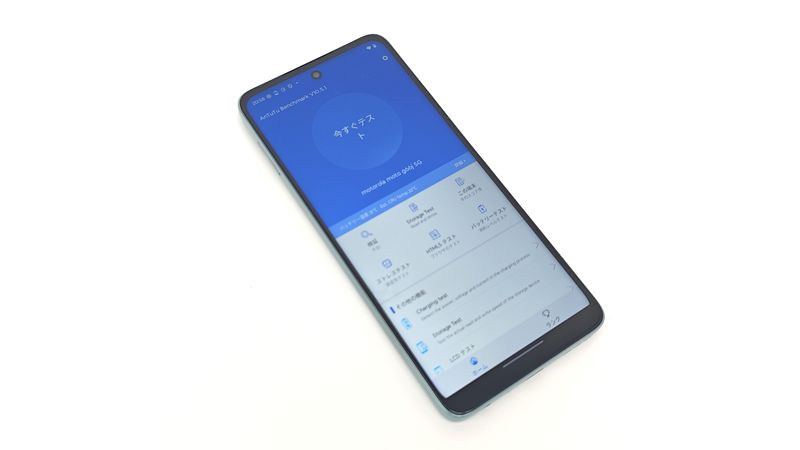 「moto g66j 5G」の実測AnTuTuベンチマークは50万!