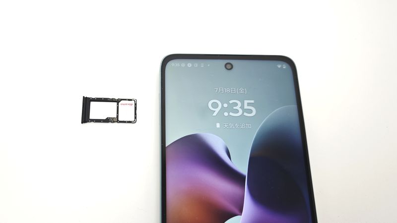 「moto g66j 5G」はnanoSIM+eSIMのデュアルSIM対応!