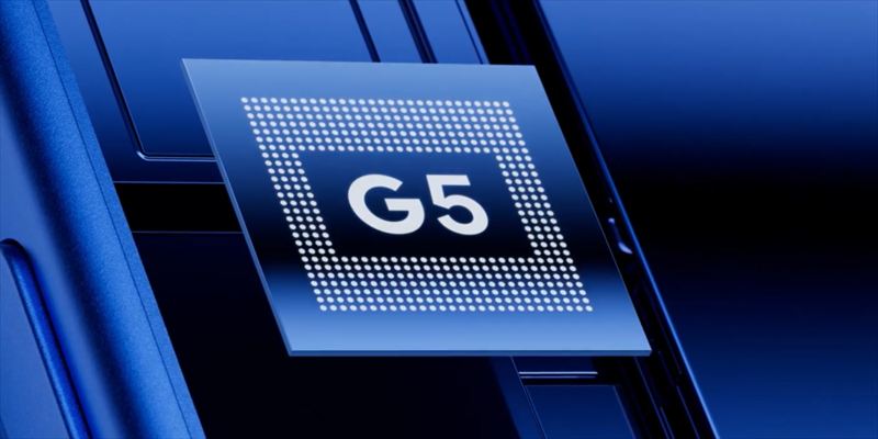 最新の独自SoC「Tensor G5」を搭載！