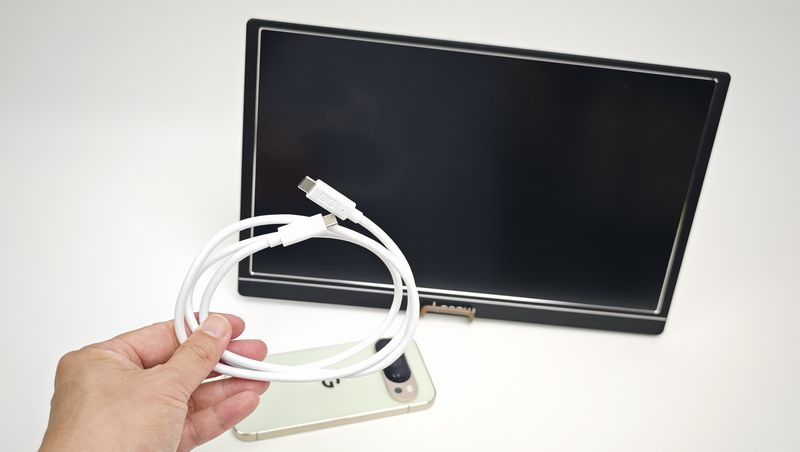 映像出力対応のType-C to Type-Cケーブル
