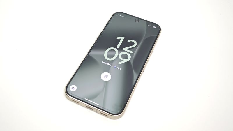 超音波式の指紋認証センサーは使い勝手が良い！