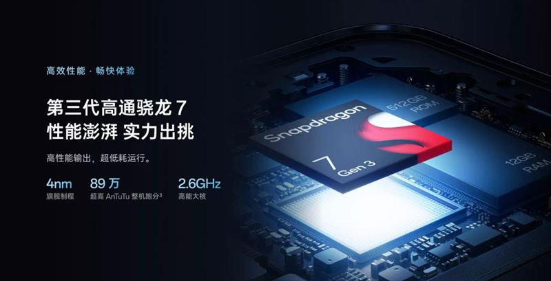 Snapdragon 7 Gen3搭載でライトユースは快適なパフォーマンス！