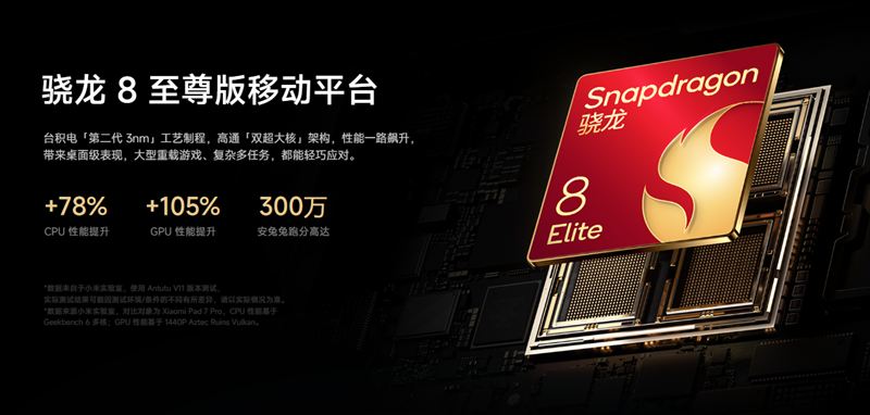 「Snapdragon 8 Elite」搭載のハイパフォーマンスは魅力大！