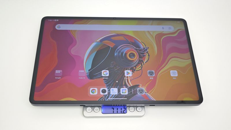 ALLDOCUBE「Ultra Pad」のサイズと重さをチェック!