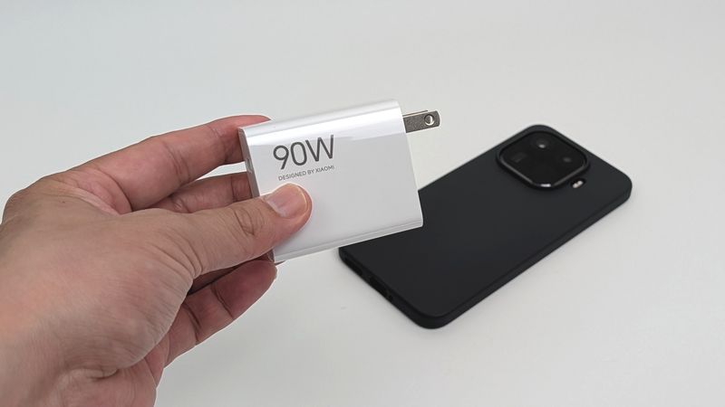 最大出力に合わせた充電器