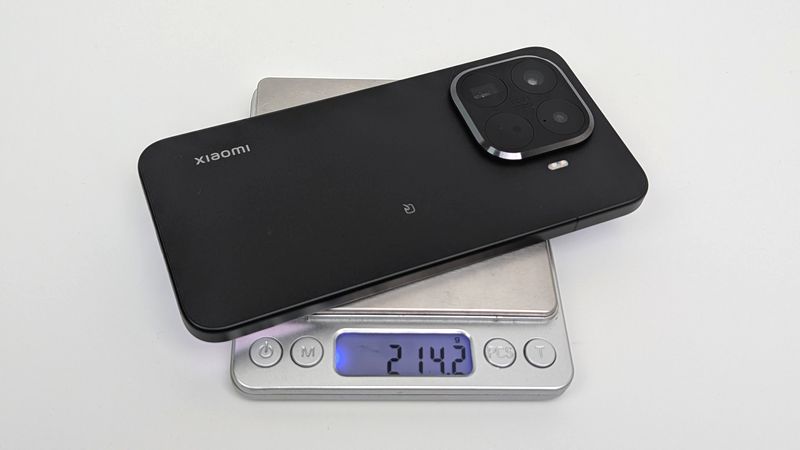 「Xiaomi 15T Pro」の重量