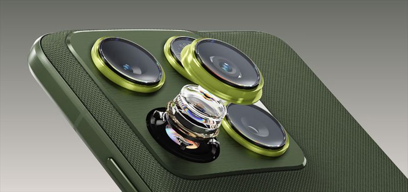 5000万画素+5000万画素のデュアルカメラを搭載！