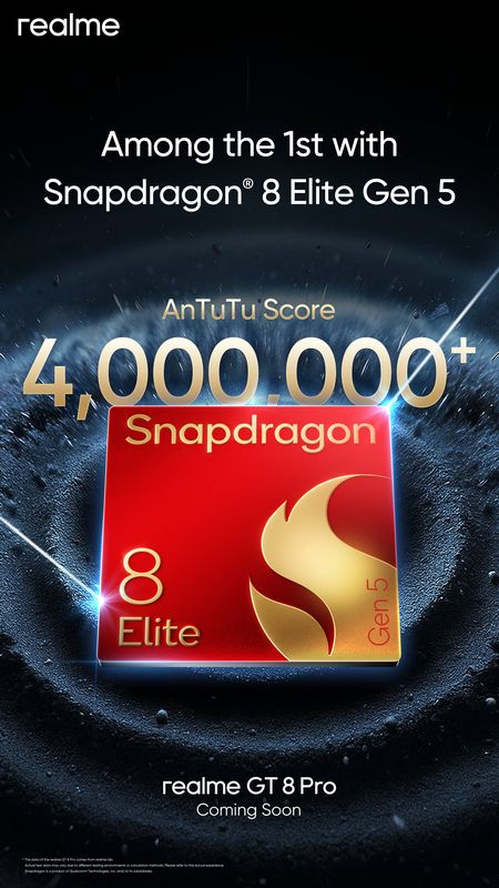 「Snapdragon 8 Elite Gen5」搭載で公称AnTuTuスコアは400万オーバー!