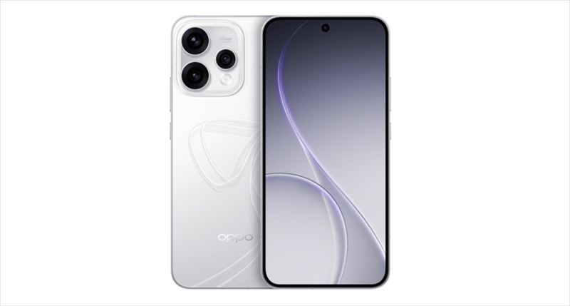 「OPPO Reno15c」はSnapdragon 7 Gen4搭載のミドルスペックスマホ【日本発売期待】