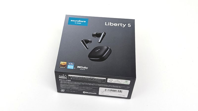 【中身ネタバレ】「Anker Soundcore Liberty 5」はノイキャン対応ワイヤレスイヤホン