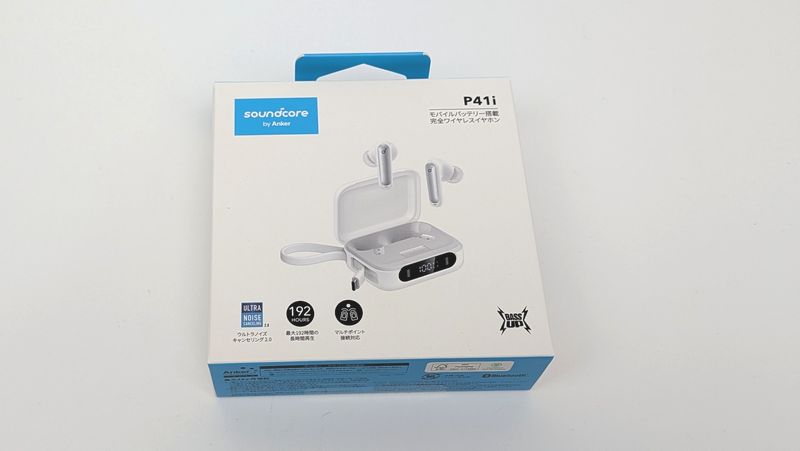 【中身ネタバレ】モバイルバッテリー搭載の「Anker Soundcore P41i」