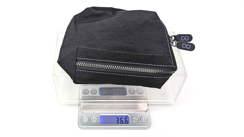 実測36.6gとめちゃくちゃ軽量