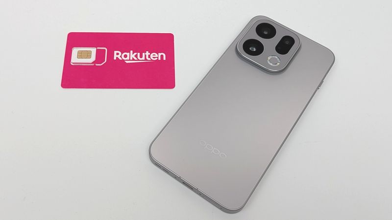 SIMフリー版「OPPO Find X9」の楽天モバイル回線のバンド対応状況