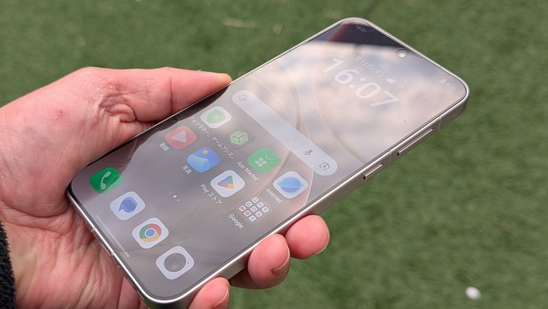 画面表示はとてもキレイ