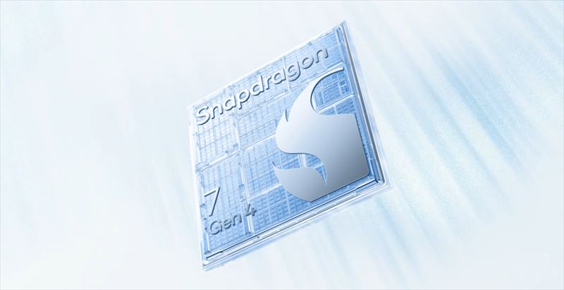 「Snapdragon 7 Gen4」搭載でミドルハイクラスのパフォーマンス！