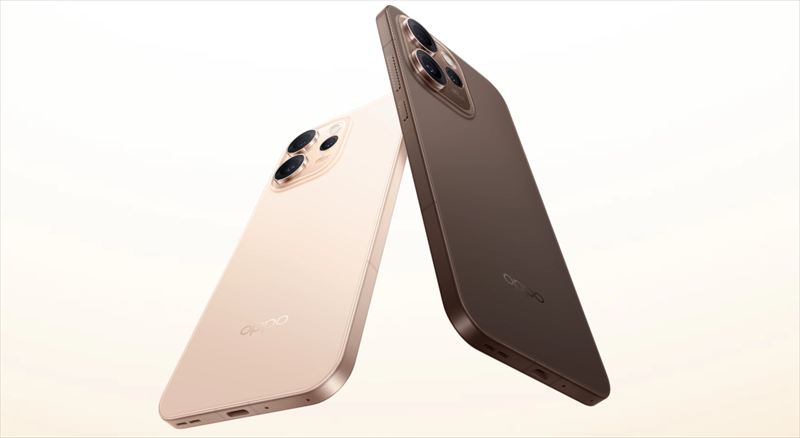 「OPPO Reno15 Pro Max」はカメラ＆デザイン魅力のミドルハイスマホ【日本発売期待】