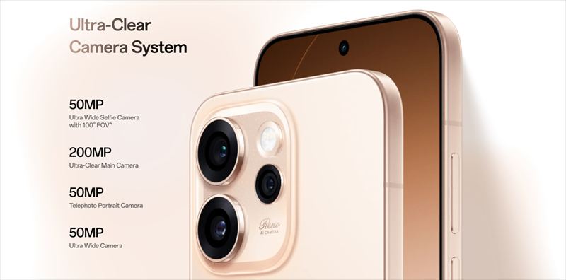 2億画素カメラ＆望遠カメラなど強力なカメラが魅力！