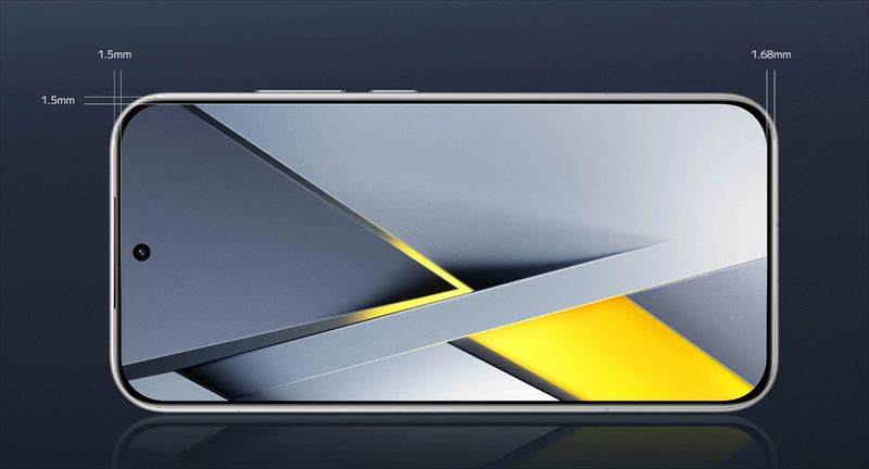 6.59インチAMOLEDディスプレイ搭載で扱いやすさアップ!