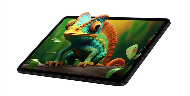 ハイリフレッシュレート対応の大画面12.1インチ液晶ディスプレイ