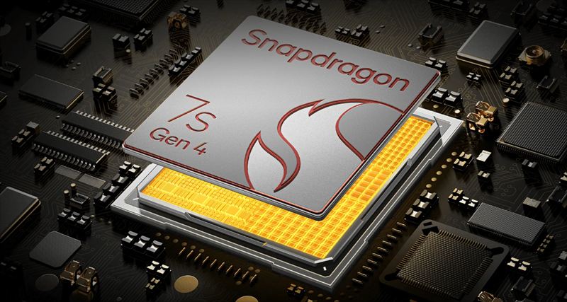 「Snapdragon 7s Gen4」搭載でAnTuTuベンチマークスコアは106万