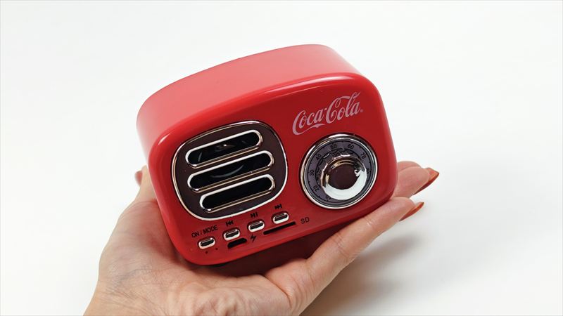 「コカ・コーラBluetoothスピーカー」は店舗限定アイテム