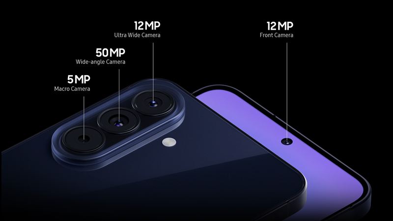 最大5000万画素のトリプルカメラを搭載