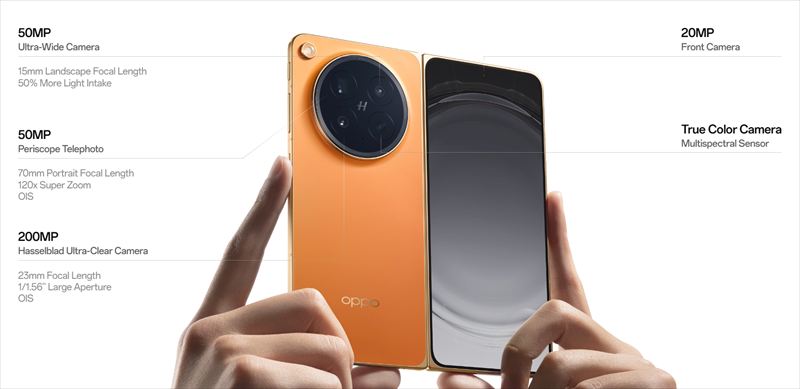 ハッセルブラッド協業の強力なカメラ