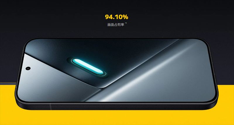 6.59インチAMOLEDディスプレイ搭載で扱いやすいサイズ