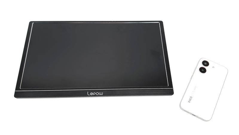 「POCO X8 Pro」とType-C対応のモバイルモニターと接続