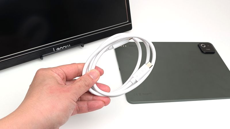 映像出力対応のType-C to Type-Cケーブル