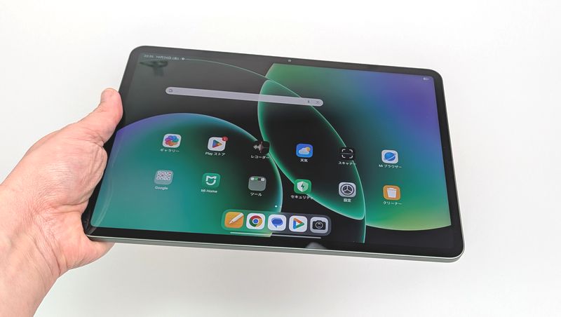 「Xiaomi Pad 8」のサイズと重さ:軽量薄型ボディが魅力!