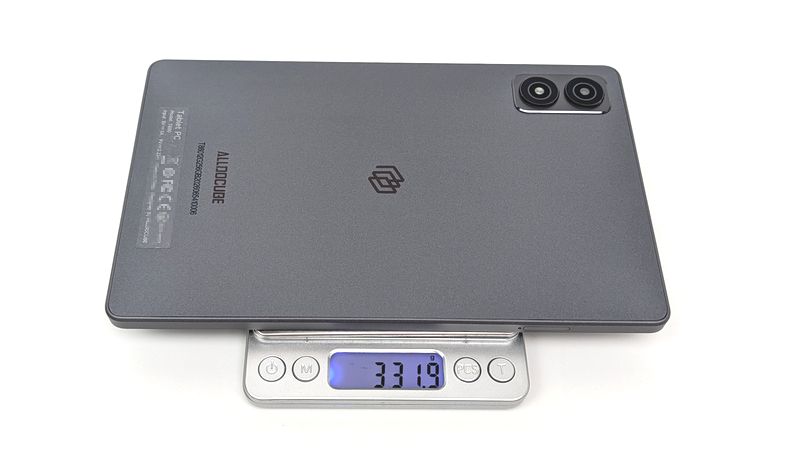 「iPlay 80 mini Ultra」の重さ