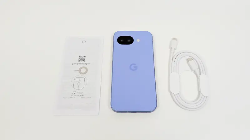 「Google Pixel 10a」の本体同梱品