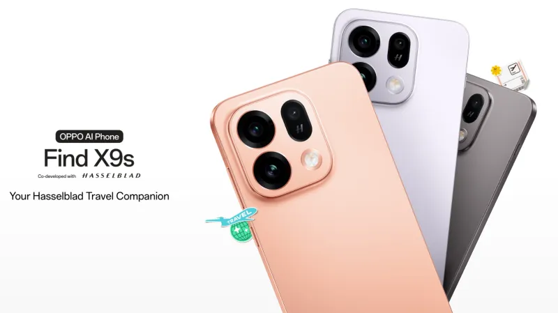 「OPPO Find X9s」はハッセルブラッド監修カメラ搭載のハイスペックスマホ【日本発売期待】